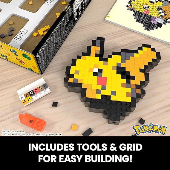 Mega construx pokemon pikachu super tem