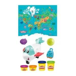 MASSINHA PLAY-DOH AVIAO EXPLORADOR F8804
