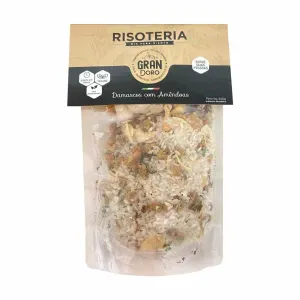 RISOTO GRAN DORO DAMASCO COM AMENDOAS 240G