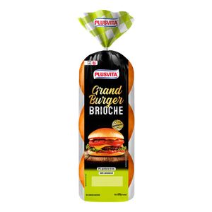 PÃO HAMBURGUER BRIOCHE PLUSVITA 520G