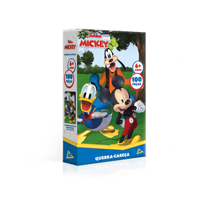 QUEBRA-CABEÇA ENCAPADO TOYSTER MICKEY 100 PEÇAS
