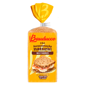 PÃO BAUDUCCO FERMENTAÇÃO NATURAL MULTIGRÃOS CLASSICOS 390G