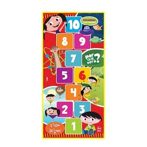 Tapete Líder Amarelinha Show Da Luna