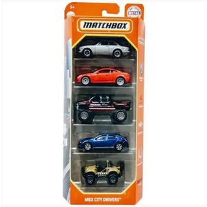 KIT MATCHBOX COM 5 CARROS
