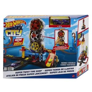 PISTA HOT WHEELS CITY SUPER LOJA PNEUS