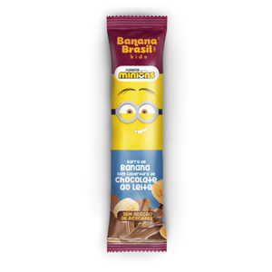 BARRA BANANA KIDS CHOCOLATE AO LEITE 22G