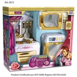 BRINQUEDO ZUCATOYS LAVA ROUPAS & LAVA LOUCAS PRINCESAS