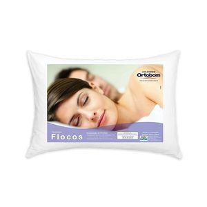 TRAVESSEIRO ORTOBOM FLOCOS CONFORTO
