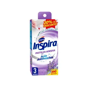 PASTILHA ADESIVA LIMPPANO INSP LAVANDA 20%