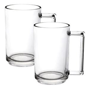 CANECA VIDRO P PARA CHOPP BERLIN COM 2 UNIDADES 330ML