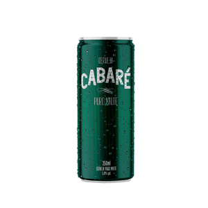 CERVEJA CABARÉ  PURO MALTE LATA 350ML
