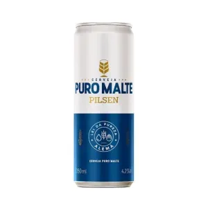 CERVEJA PURO MALTE PILSEN LT 350ML