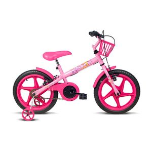 BICICLETA VERDEN FOFYS BG C/AC FUCSIA ARO 16
