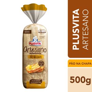 PAO PLUSVITA ARTESAO NA CHAPA 500G