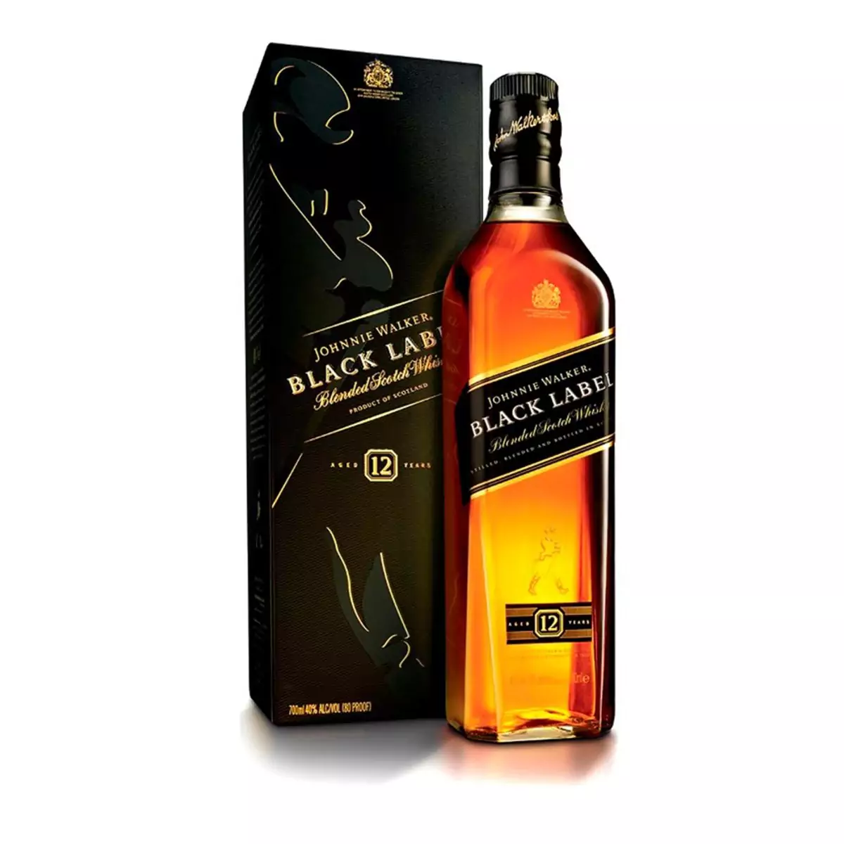 WHISKY J WALKER BLACK LABEL 12A 1L