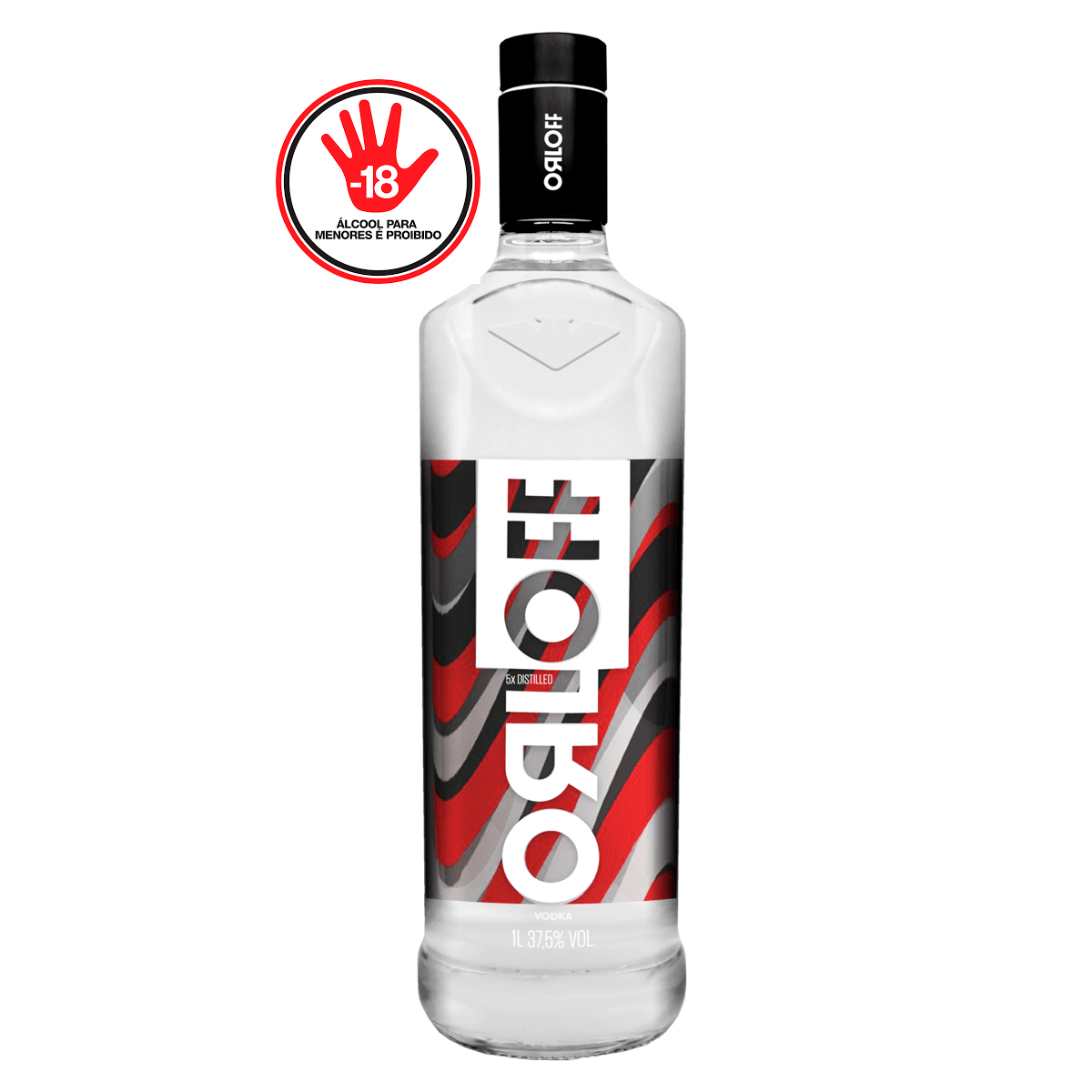 VODKA ORLOFF 1L