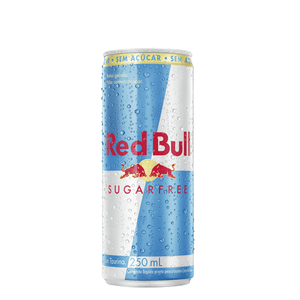 Energético Red Bull Sugar Free com 250ml