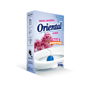 PEDRA SANITARIA ORIENTAL FLORAL 25G