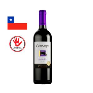 VINHO CHI GATO NEGRO CARM TTO 750ML