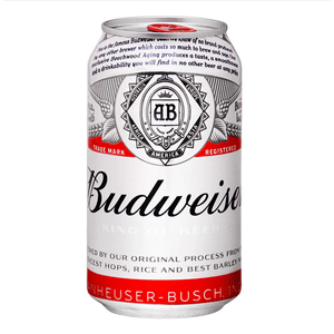 CERVEJA BUDWEISER LATA 350ML