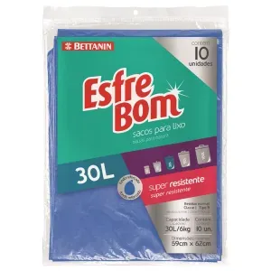 SACOS PRA LIXO ESFREBOM 30L