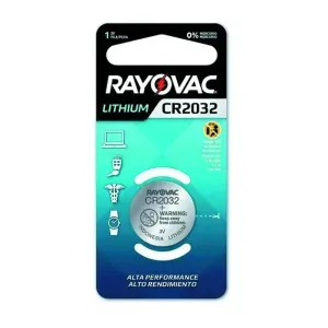 PILHA RAYOVAC ELET LITIO CR2032