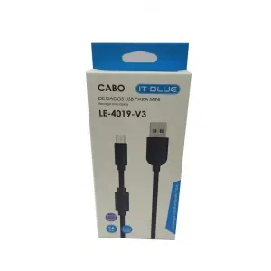 CABO USB IT BLUE V8 LE-4019-V8