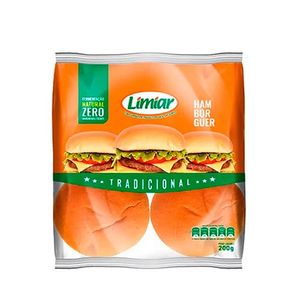 PÃO LIMIAR DE HAMBÚRGUER TRADICIONAL 200G