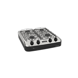 FOGAO MESA ESMALTEC LAGUNA PRETO 4027 4 BOCAS