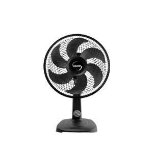VENTILADOR MESA MALLORY TURBO COMPACT PRETO/GRAFITE 30CM 127V