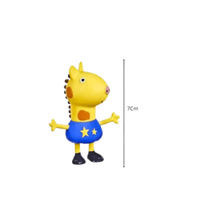 Peppa Pig e Amigos - Boneco Gerald Girafa - Miniatura