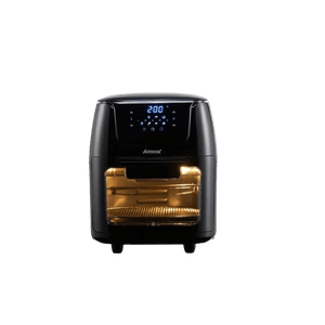 FRITADEIRA ELETRICA AMVOX OVEN PRETA  1222 1700W 12L 110V