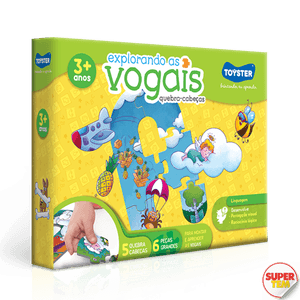 QUEBRA CABECA TOYSTER EXPLORANDO AS VOGAIS