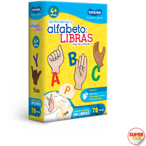 JOGO TOYSTER APRENDENDO O ALFABETO EM LIBRAS
