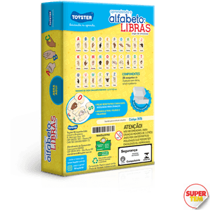 JOGO TOYSTER APRENDENDO O ALFABETO EM LIBRAS