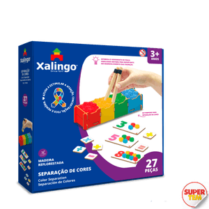 JOGO XALINGO SEPARACAO DE CORES