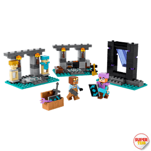 BLOCOS MONTAR LEGO MINECRAFT O ARSENAL