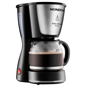 CAFETEIRA MONDIAL DOLCE AMORE INOX 18X 127V