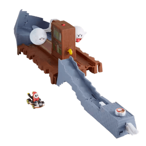 Pista Hot Wheels Mario Kart Set e Pista Boo Mattel GCP26