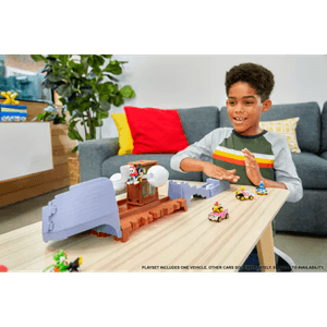 Pista Hot Wheels Mario Kart Set e Pista Boo Mattel GCP26