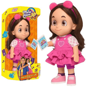 Boneca Maria Clara 32cm Mecanizada com 14 Frases Articuladas