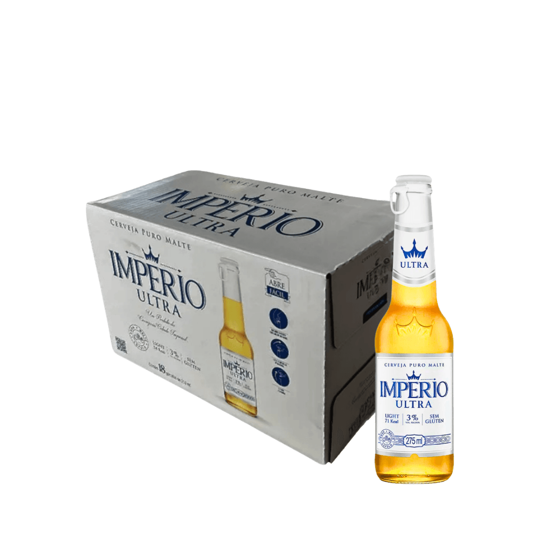 CERVEJA IMPERIO ULTRA SEM GLUTEN LONG NECK 275ML
