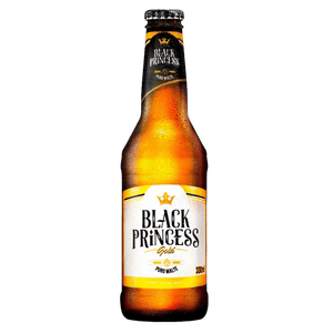CERVEJA BLACK PRINCESS GOLD LONG NECK 330ML