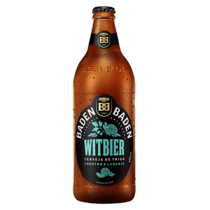 CERVEJA BADEN WITBIER COENTRO E LARANJA 600ML
