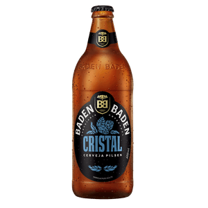 CERVEJA BADEN PILSEN CRISTAL 600ML