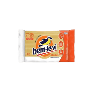SABAO EM BARRA UNITARIO BEM TE VI GLICERINADO NEUTRO 180G