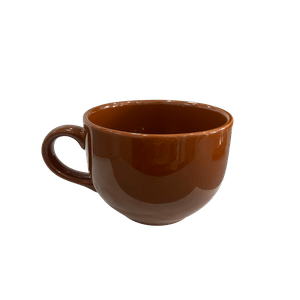 Copo Jumbo de Cerâmica oxford 740ml - Ideal para Sopas, Caldos e Bebidas Quentes