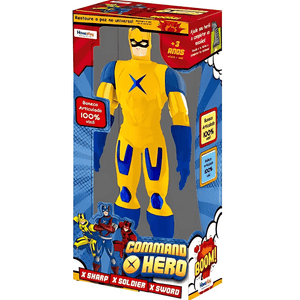 BRINQUEDO HOMEPLAY COMANDO HERO X SHARP 40CM