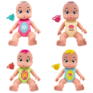 Boneca Bebê New Tinker Babies com Acessório