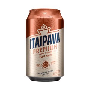 CERVEJA ITAIPAVA PREMIUM LT 350ML